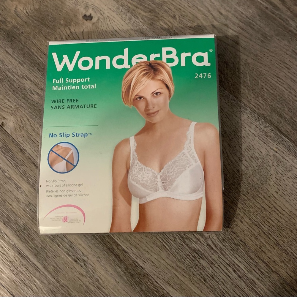 New WonderBra 2476 Full Support Wire Free Bra 40 B vintage women’s